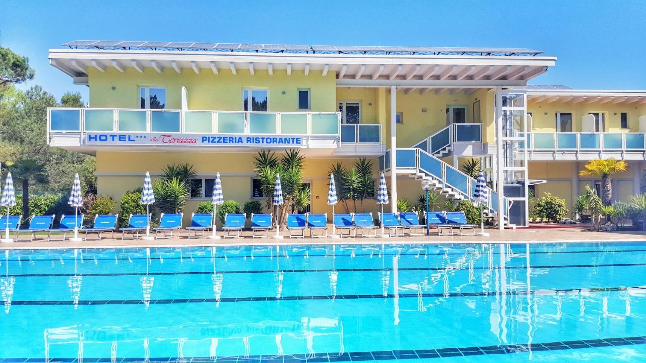 Hotel Alla Terrazza Bibione Kültér fotó
